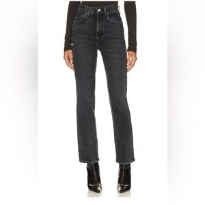 AGOLDE Jeans high rise stovepipe in Metal